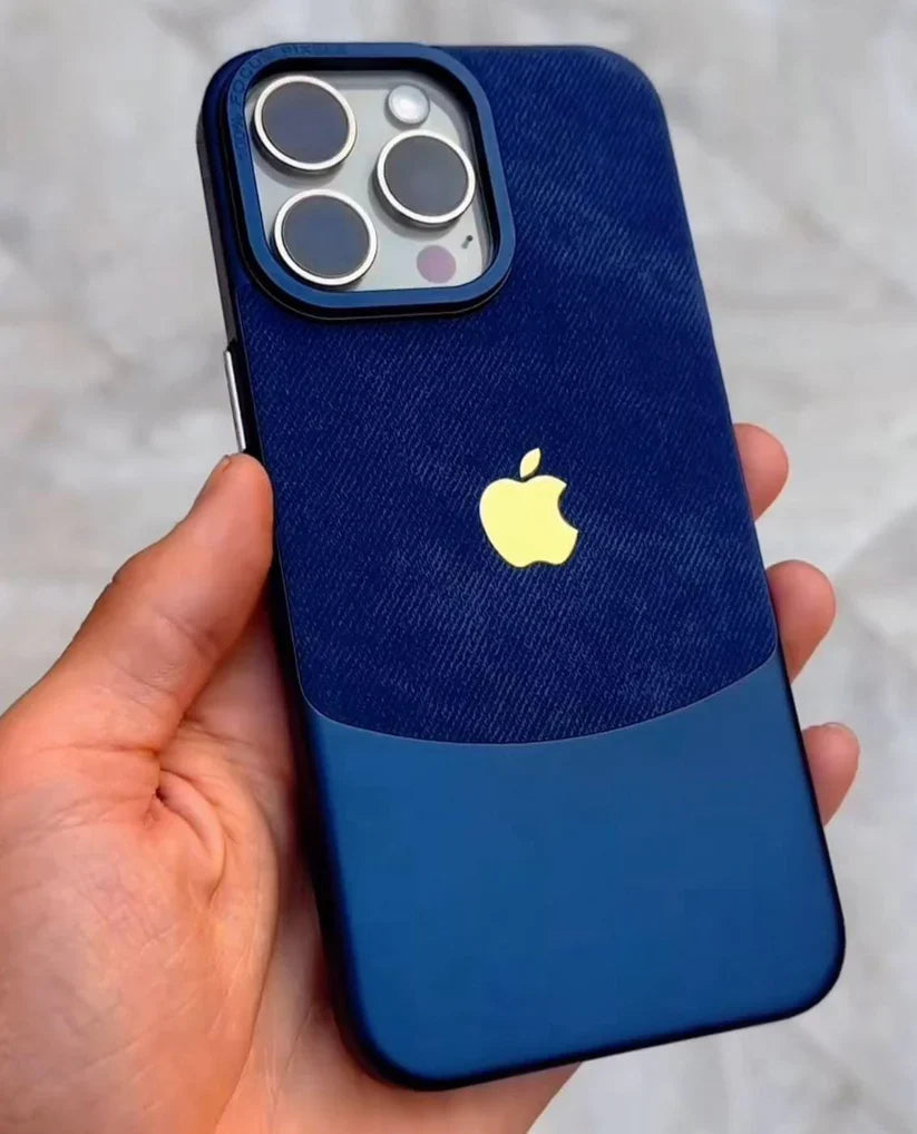 Two Tone Denim Case β Stylish & Durable iPhone Protection