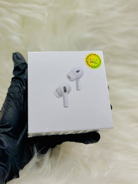 AirPods Pro 2 White – ANC Wireless Earbuds