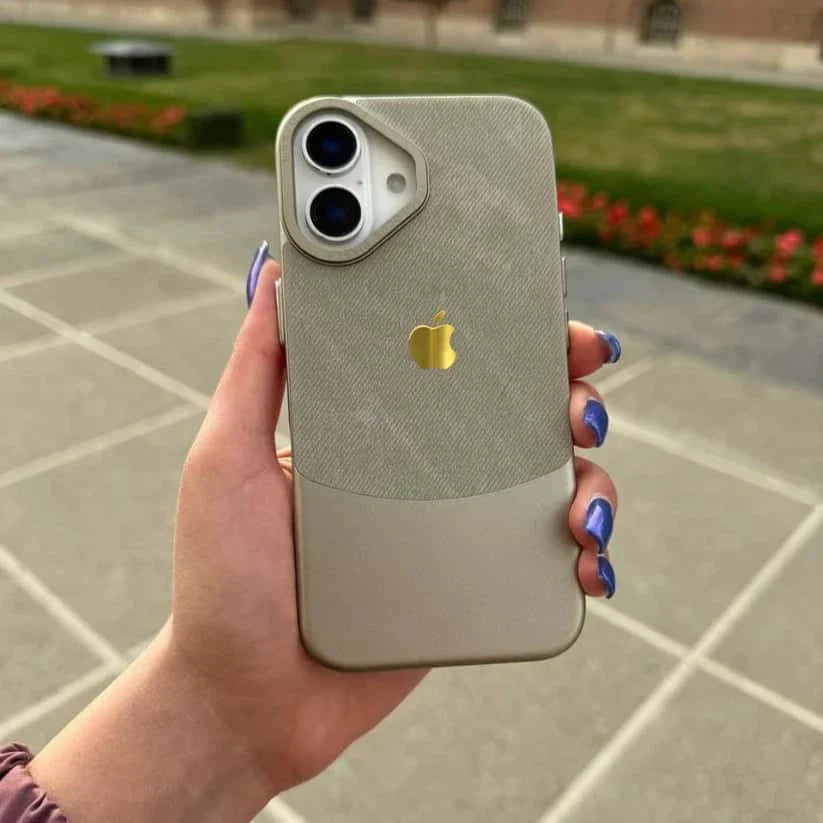 Two Tone Denim Case – Stylish & Durable iPhone Protection