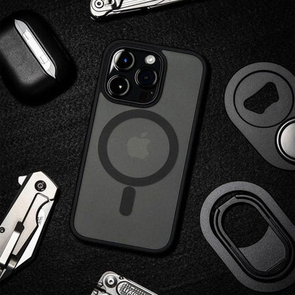 Matte MagSafe Premium Quality Case – Sleek iPhone Protection