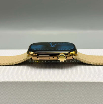HK10 Pro Max Smart Watch – AMOLED Display | Stainless Titanium