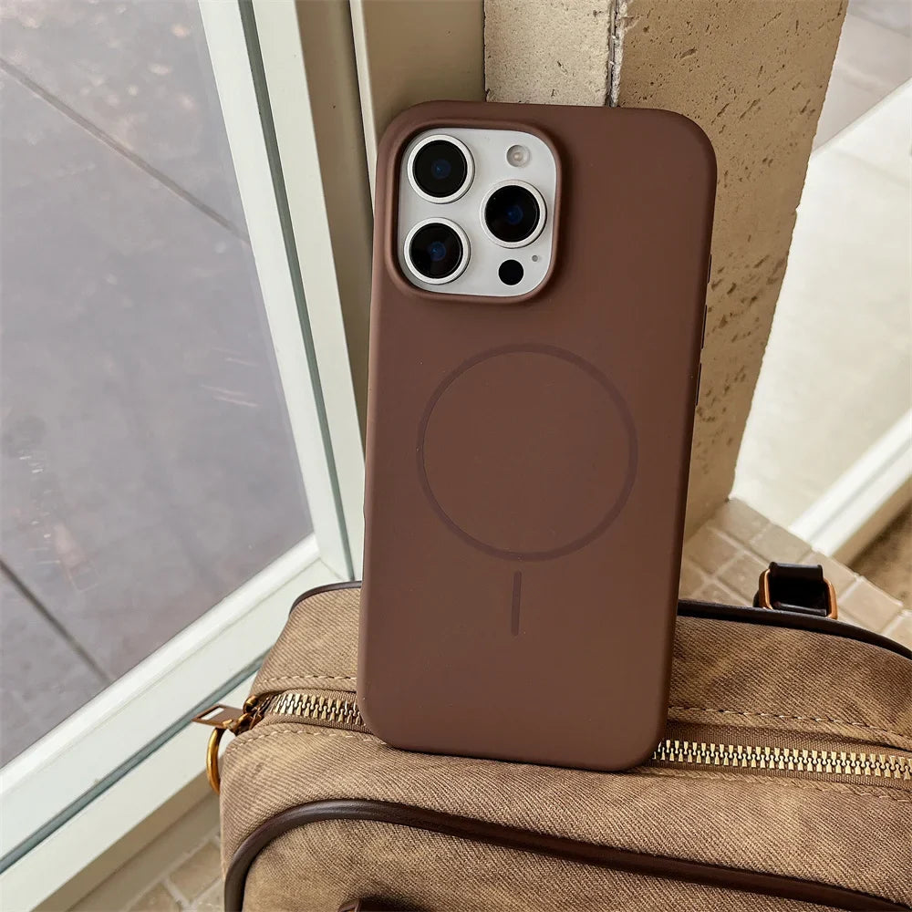 Silicon MagSafe Case – Premium Matte iPhone Protection