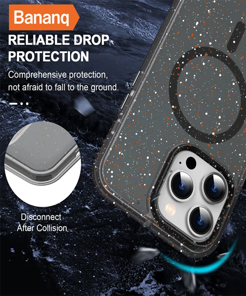 Splash Ink Matte MagSafe Case – Artistic iPhone Protection