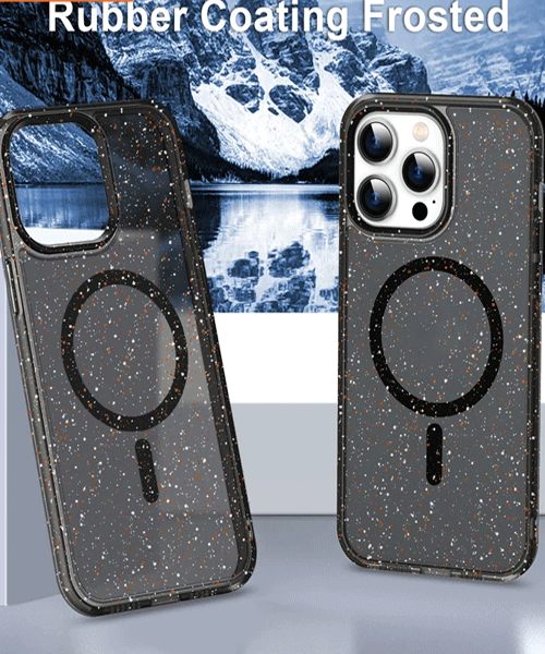 Splash Ink Matte MagSafe Case – Artistic iPhone Protection