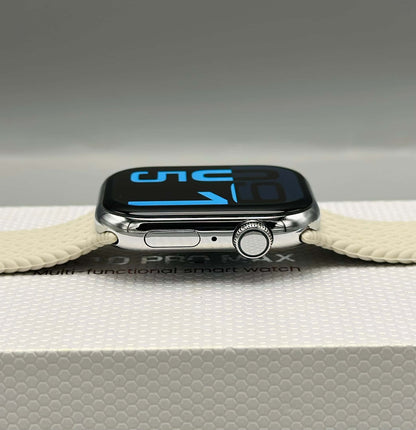 HK10 Pro Max Smart Watch – AMOLED Display | Stainless Titanium