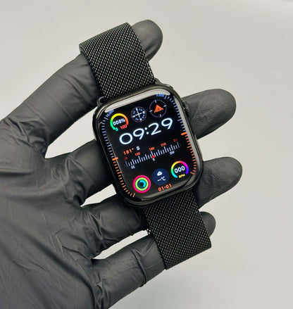 HK10 Pro Max Smart Watch – AMOLED Display | Stainless Titanium