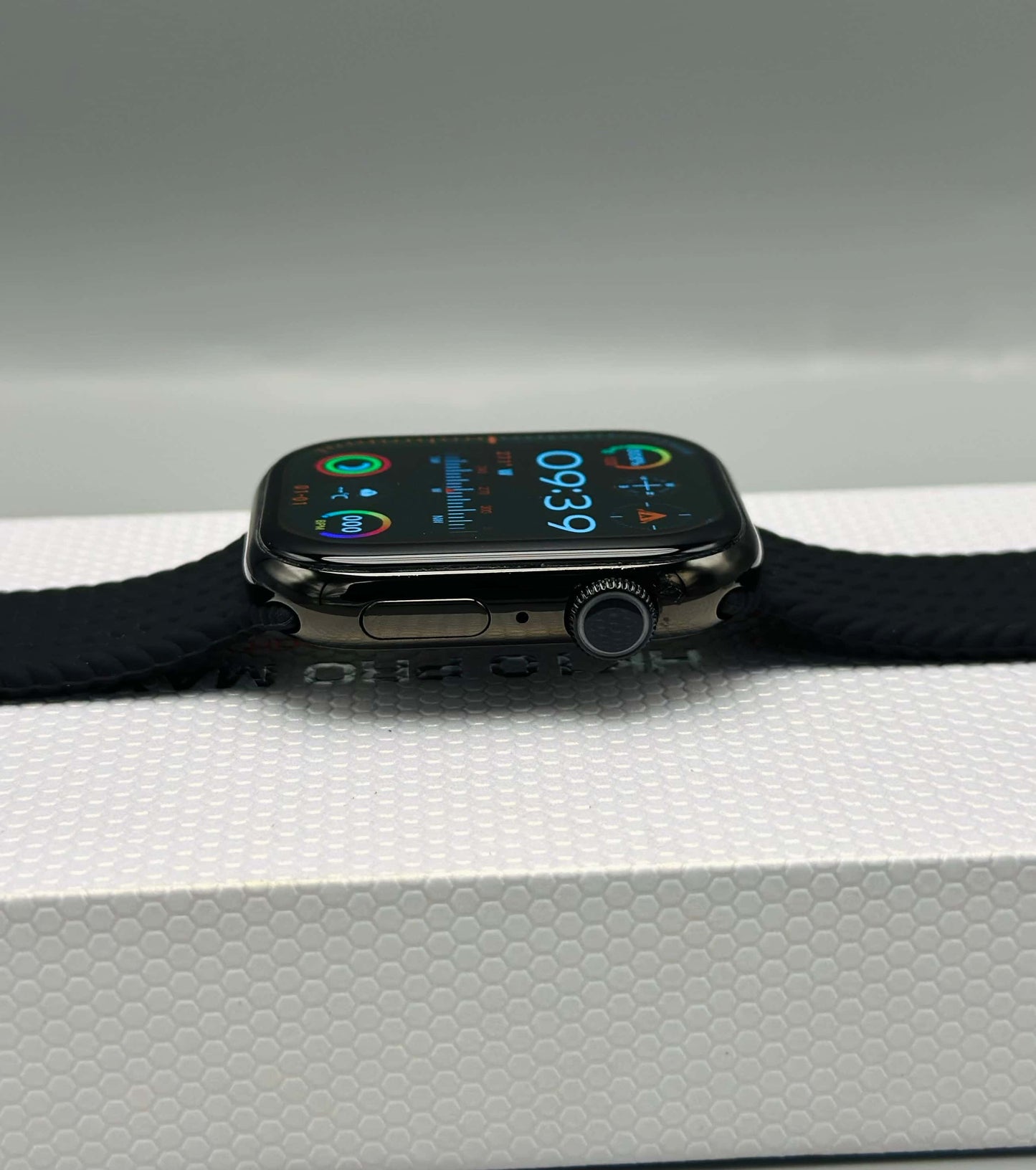 HK10 Pro Max  Smart Watch Stainless Titanium
