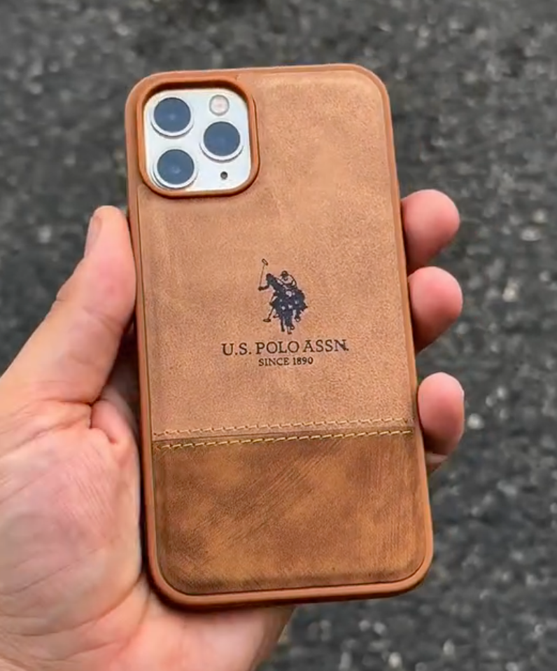 Polo Suede Leather Case – Luxury iPhone Cover with Premium Protection
