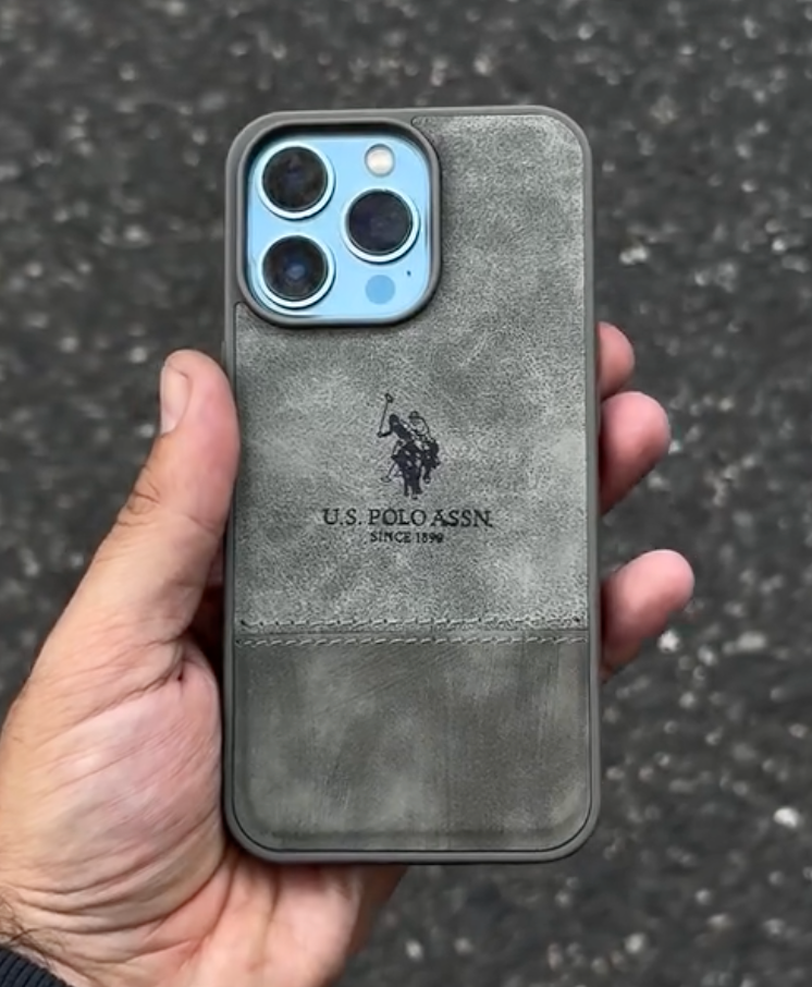 Polo Suede Leather Case – Luxury iPhone Cover with Premium Protection