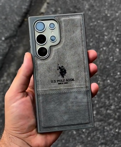 Polo Suede Leather Case – Luxury iPhone Cover with Premium Protection