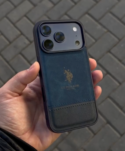 Polo Suede Leather Case – Luxury iPhone Cover with Premium Protection