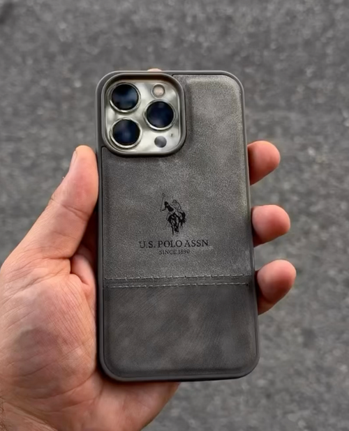 Polo Suede Leather Case – Luxury iPhone Cover with Premium Protection