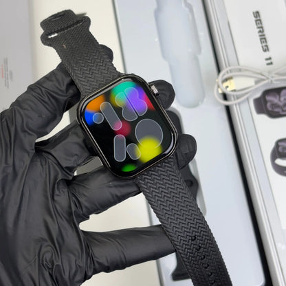 Series 11 Apple Edition Smartwatch – AMOLED Display + 2 Bonus Straps
