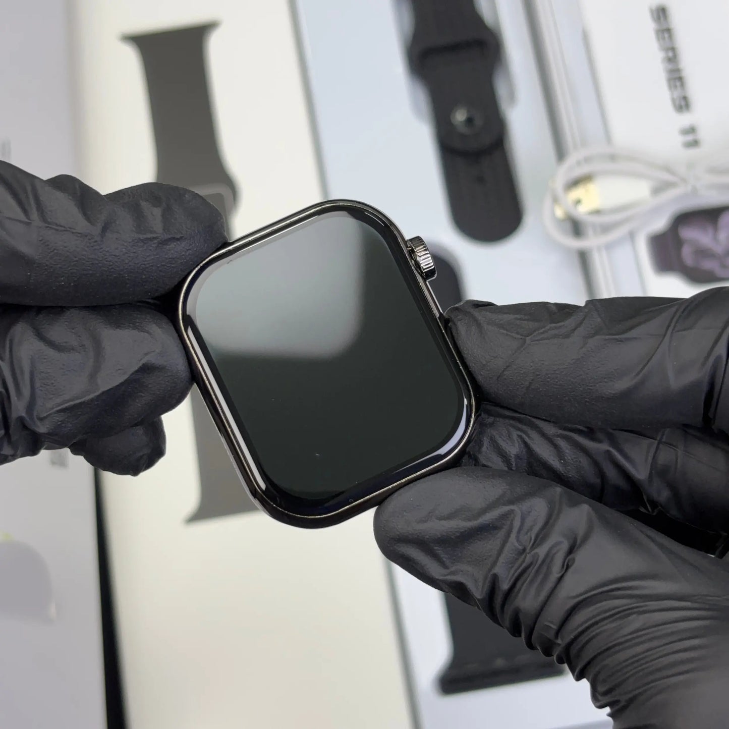 Series 11 Apple Edition Smartwatch – AMOLED Display + 2 Bonus Straps