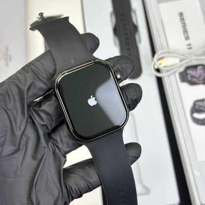 Series 11 Apple Edition Smartwatch – AMOLED Display + 2 Bonus Straps
