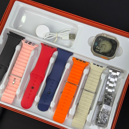 Y20 Ultra Smart Watch – 7 Straps & Sports Edition