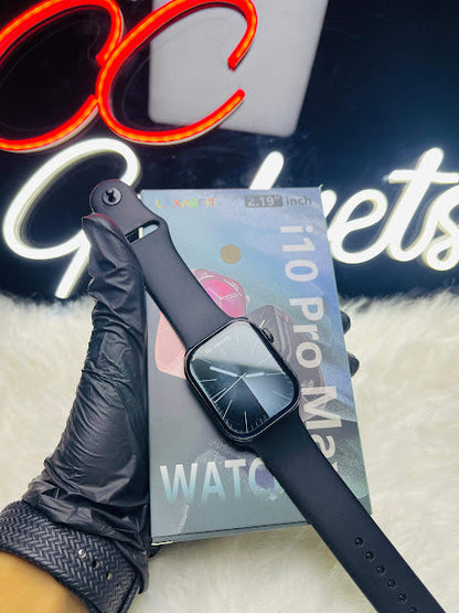 I10 Pro Max Smart Watch – Bluetooth Calling & HD Display